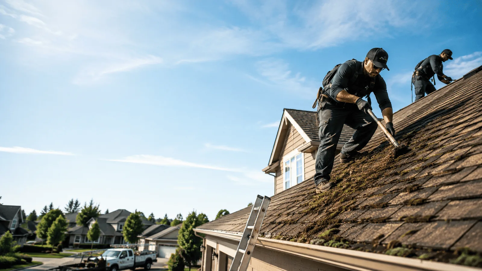 Roof Moss Removal in Crump, TN near me